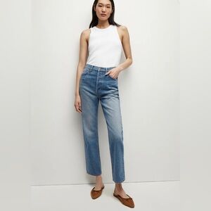 Veronica Beard Blue High Rise Jeans